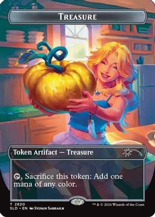 Image of Treasure Token (SLD-2820) - Secret Lair Drop Series