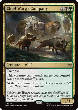 Image of Chief Warg's Company (HOB-151) - The Hobbit