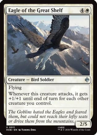 Image of Eagle of the Great Shelf (HOB-011) - The Hobbit Foil