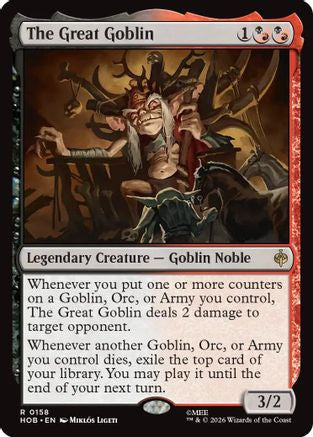 Image of The Great Goblin (HOB-158) - The Hobbit Foil