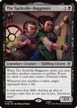 Image of The Sackville-Bagginses (HOB-083) - The Hobbit Foil
