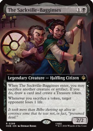 Image of The Sackville-Bagginses (Extended Art) (HOB-299) - The Hobbit