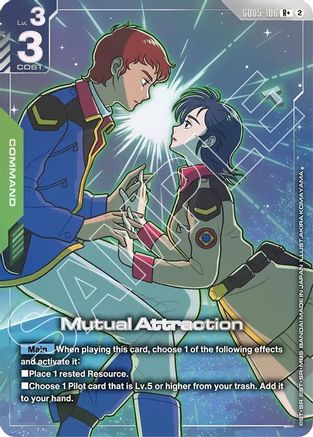 Image of Mutual Attraction (R+) (GD05-106) - Freedom Ascension Holofoil