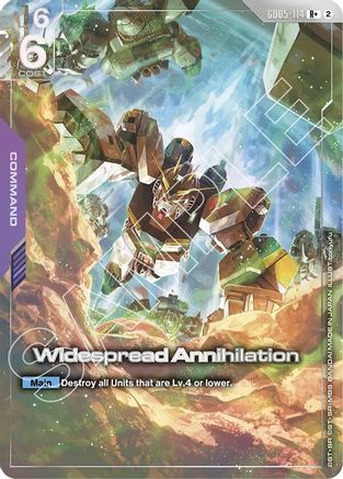 Image of Widespread Annihilation (R+) (GD05-114) - Freedom Ascension Holofoil