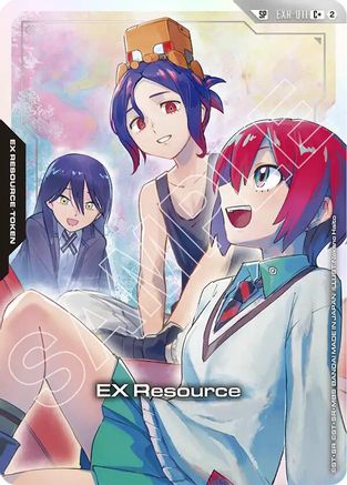 Image of EX Resource (EXR-002) (C+) (SP) (EXR-002) - Freedom Ascension Holofoil