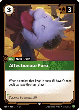 Image of Affectionate Poro (024/166) - Vendetta