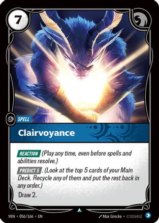 Image of Clairvoyance (056/166) - Vendetta
