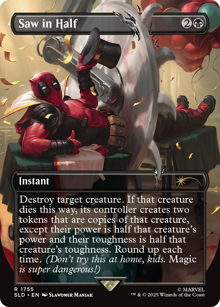 Image of Saw in Half [Secret Lair Drop Series]