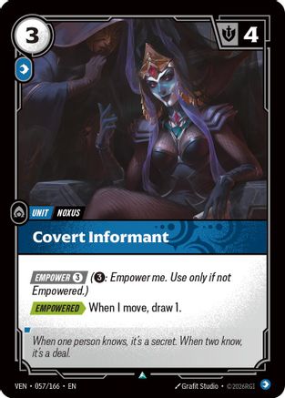 Image of Covert Informant (057/166) - Vendetta