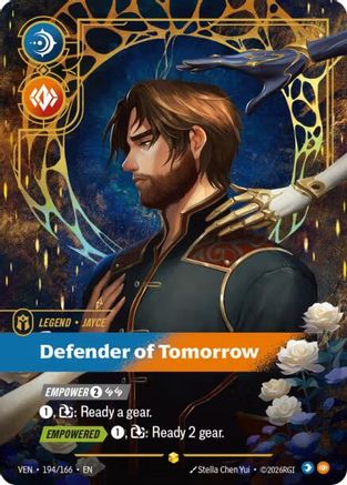 Image of Jayce - Defender of Tomorrow (Overnumbered) (194/166) - Vendetta Foil