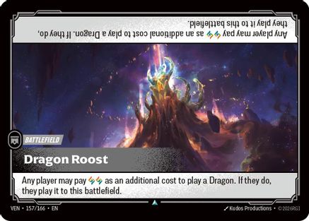 Image of Dragon Roost (157/166) - Vendetta Foil