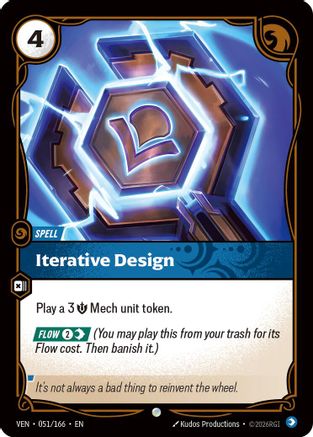 Image of Iterative Design (051/166) - Vendetta