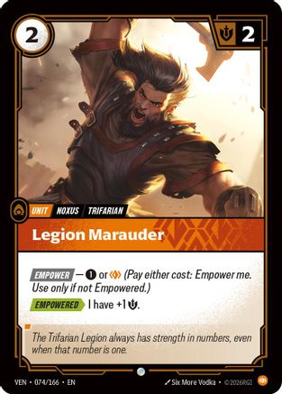 Image of Legion Marauder (074/166) - Vendetta Foil