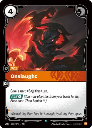 Image of Onslaught (081/166) - Vendetta