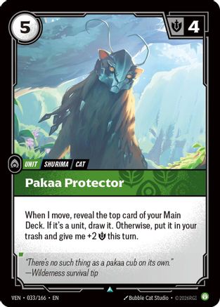 Image of Pakaa Protector (033/166) - Vendetta