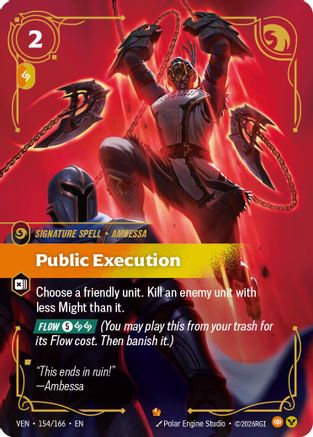 Image of Public Execution (154/166) - Vendetta Foil