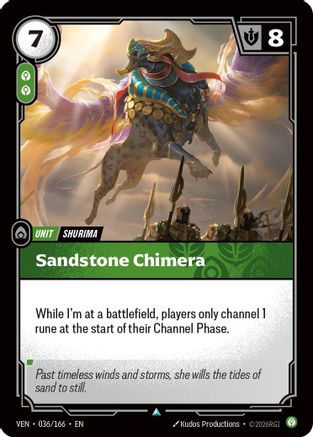 Image of Sandstone Chimera (036/166) - Vendetta