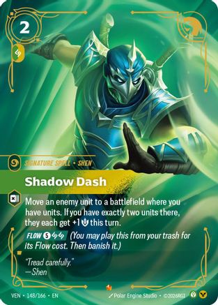 Image of Shadow Dash (148/166) - Vendetta Foil