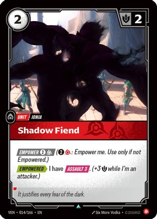 Image of Shadow Fiend (014/166) - Vendetta