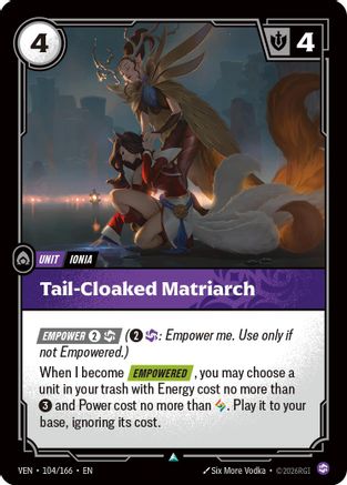 Image of Tail-Cloaked Matriarch (104/166) - Vendetta