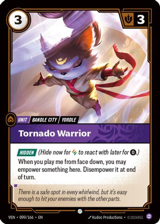 Image of Tornado Warrior (099/166) - Vendetta