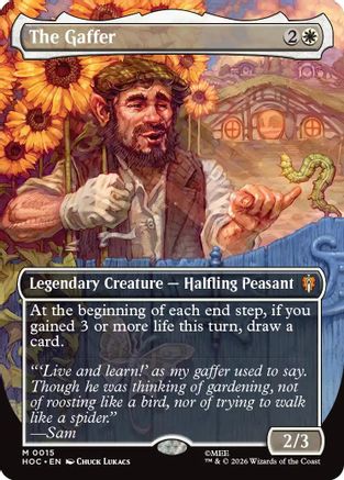 Image of The Gaffer (Borderless) (HOC-015) - The Hobbit: Eternal-Legal Foil