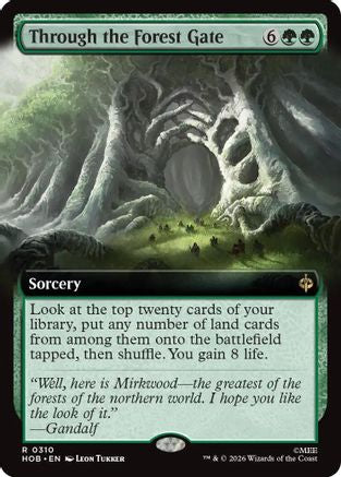 Image of Through the Forest Gate (Extended Art) (HOB-310) - The Hobbit