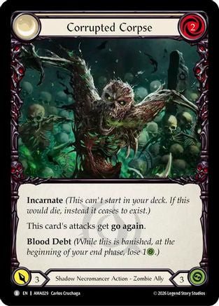 Image of Corrupted Corpse (AMA029) - Armory Deck: Malice, Domina of the Dead