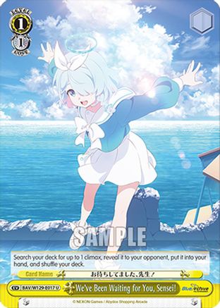 Image of We've Been Waiting for You, Sensei! (BAV/W129-E017) - Blue Archive The Animation