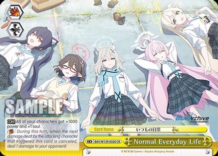 Image of Normal Everyday Life (BAV/W129-E020) - Blue Archive The Animation