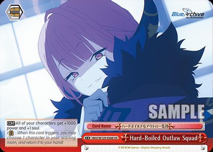 Image of Hard-Boiled Outlaw Squad (BAV/W129-E068) - Blue Archive The Animation