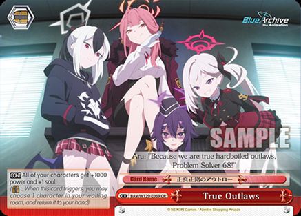 Image of True Outlaws (BAV/W129-E069) - Blue Archive The Animation