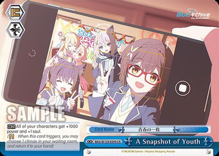Image of A Snapshot of Youth (BAV/W129-E099) - Blue Archive The Animation