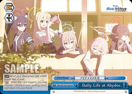 Image of Daily Life at Abydos (BAV/W129-E100) - Blue Archive The Animation