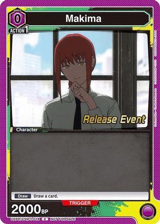 Image of Makima (018) (UE22BT/CSM-1-018) - UE22BT CHAINSAW MAN Release Event