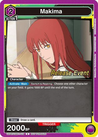 Image of Makima (019) (UE22BT/CSM-1-019) - UE22BT CHAINSAW MAN Release Event