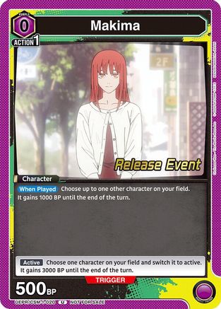Image of Makima (020) (UE22BT/CSM-1-020) - UE22BT CHAINSAW MAN Release Event