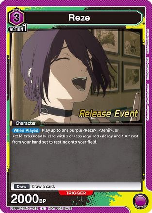Image of Reze (028) (UE22BT/CSM-1-028) - UE22BT CHAINSAW MAN Release Event