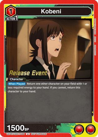 Image of Kobeni (044) (UE22BT/CSM-1-044) - UE22BT CHAINSAW MAN Release Event