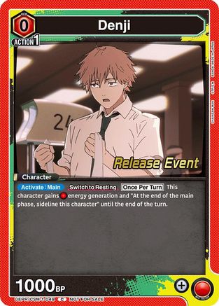 Image of Denji (049) (UE22BT/CSM-1-049) - UE22BT CHAINSAW MAN Release Event