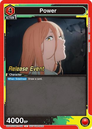 Image of Power (058) (UE22BT/CSM-1-058) - UE22BT CHAINSAW MAN Release Event