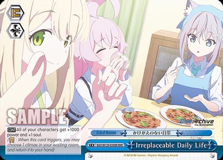 Image of Irreplaceable Daily Life (RRR) (BAV/W129-E098R) - Blue Archive The Animation