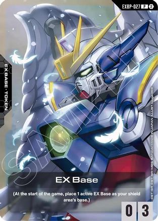 Image of EX Base (EXBP-027) (GD05 Freedom Ascension Deck Build Box) (EXBP-027) - Promotional EX Base Tokens Holofoil