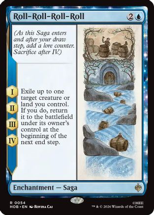 Image of Roll-Roll-Roll-Roll (HOB-054) - The Hobbit Foil