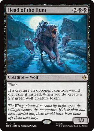 Image of Head of the Hunt (HOB-075) - The Hobbit Foil