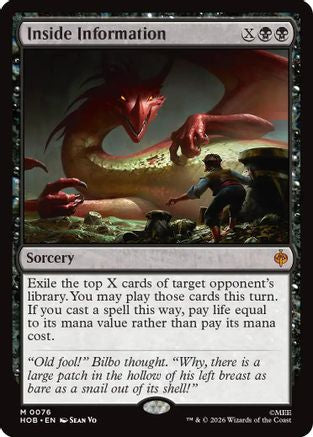 Image of Inside Information (HOB-076) - The Hobbit