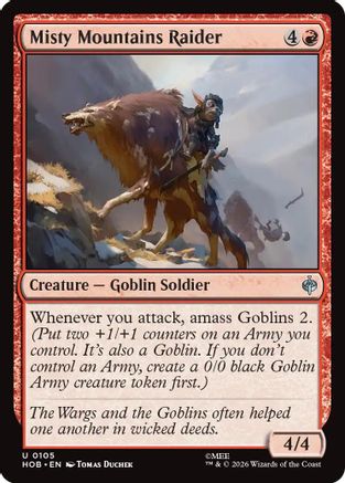 Image of Misty Mountains Raider (HOB-105) - The Hobbit