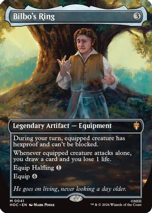 Image of Bilbo's Ring (Borderless) (HOC-041) - The Hobbit: Eternal-Legal