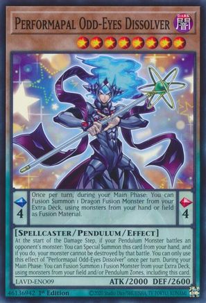 Image of Performapal Odd-Eyes Dissolver (LAVD-ENO09) - Legendary Arc-V Decks 1st Edition