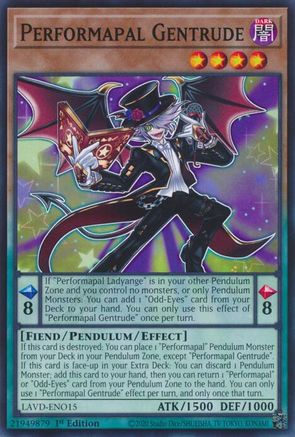 Image of Performapal Gentrude (LAVD-ENO15) - Legendary Arc-V Decks 1st Edition